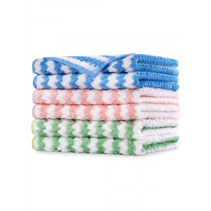6 Adet Süper Emici Mikrofiber Temizlik Bezi - 25x25 cm