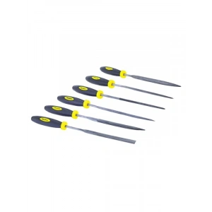 6 Parçalı Törpü Seti, 140 mm Kauçuk Sap