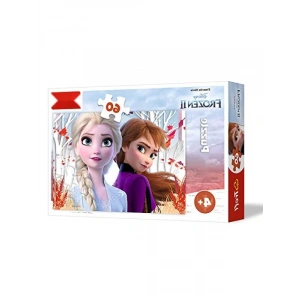 60 Parça Karlar Ülkesi Puzzle, Eğlenceli Öğrenme