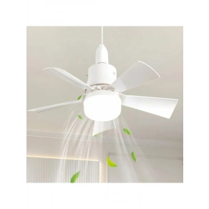 62W Fan LED Tavan Vantilatörü, 3 Renk Işık ve 3 Hız Kademesi, Uzaktan Kumandalı