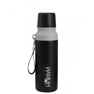 750 Ml Kapasiteli Siyah Çelik Termos