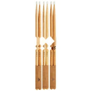 7A Hickory Davul Çubukları - Oval Naylon Uç