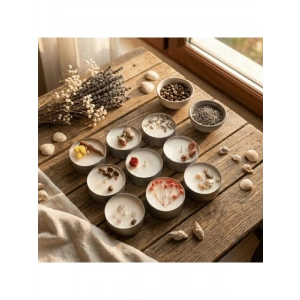9lu XL Boy Soya Kokulu Tealight Mum Seti