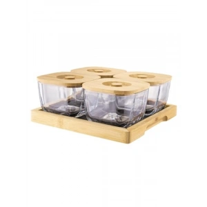 9 Parça Cam Kahvaltılık Set