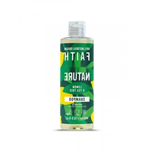 %99 Doğal İçerikli Ferahlatıcı Şampuan - Normal ve Yağlı Saçlar için (Limon & Çay Ağacı, 400 ml)