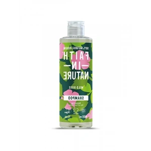 %99 Doğal Onarıcı Şampuan - Normal & Kuru Saçlar İçin (Yabani Gül, 400 ml)