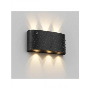 9W Çift Yönlü LED Bahçe Aplik - Su Geçirmez, Modern Tasarım