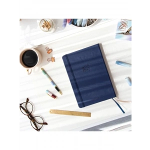 A5 Noktalı Bullet Journal Defter - 140 gr. Kalın Kâğıt (Midnight)