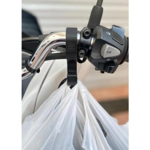Açık Gidonlu Motosikletler için Poşet Askı Aparatı