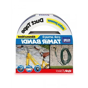 Ağır Hizmet Tipi 10 Metre Uzunluk Siyah Kanal Tamir Bandı