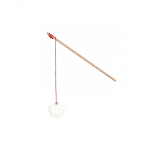 Ahşap Zilli Kedi Oynatma Oltası ile Eğlenceli Oyun Zamanı