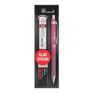 Ahududu Pembe Silgi Hediyeli Tikky RD 0.5mm Kalem