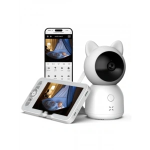 Akıllı Bebek Kamerası 5 LCD Monitörlü Gece Görüşlü