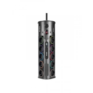Akım Korumalı 3 Metre Priz - 1860 Joule, 1 USB, 1 Type-C, 2.1A/5V