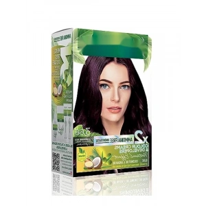 Amonyaksız Vegan Saç Boyası - 100% Beyaz Kapama (Patlıcan Moru 3.66)