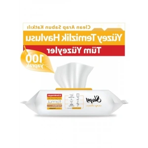 Arap Sabunu Katkılı Yüzey Temizlik Havlusu & Mendili - 100 Yaprak