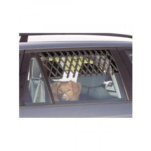 Ayarlanabilir Köpek Araba Camı Parmaklığı, 30-110 cm, Siyah