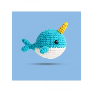 Balina Tasarımlı Amigurumi Örgü Kiti