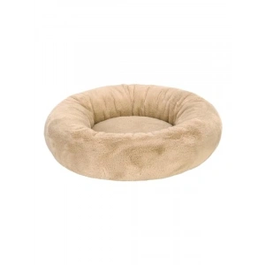 Bej Renkli Yüksek Kaliteli Kedi ve Köpek Yatağı S 50cm