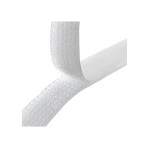 Beyaz Cırt Cırt Şerit - 2 cm Genişlik, 1 Metre