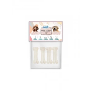 Beyaz Pres Kemik - 7 cm 4lü Paket