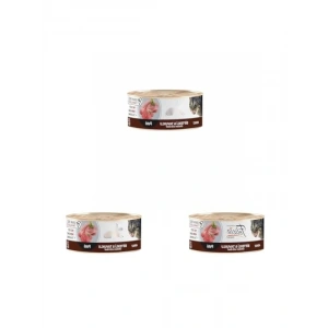 Biftekli-Tavuklu Kıyılmış Yaş Kedi Maması, Tahılsız, 85 g, 3lü Paket