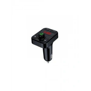 Bluetooth Araç Kiti ve Fm Transmitter, USB Type-C Hızlı Şarj Girişi ile