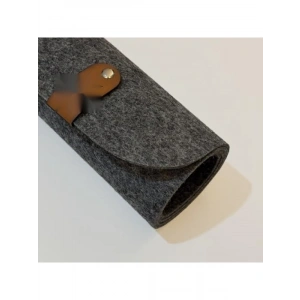 Büyük Boy Koyu Gri Keçe Mousepad, 50x100 CM