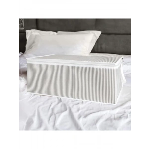 Büyük Boy Kumaş Hurç Organizer - 65 x 45 x 22 cm (Gri)