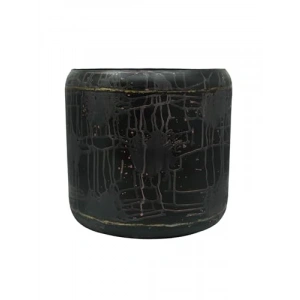 Büyük Metal Saksı - 39x35 cm