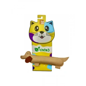 Catnipli Kedi Oyuncağı - Köpek Şeklinde Eğlenceli Tasarım
