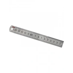 Çift Taraflı Çelik Cetvel, 150 mm