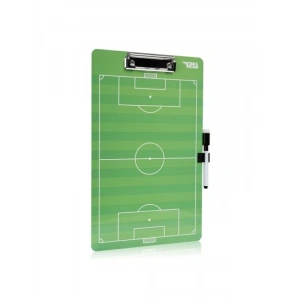 Çift Taraflı Futbol Taktik Tahtası - 35x22 cm, Yeşil