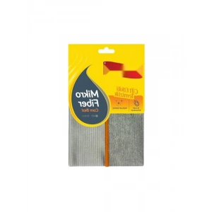 Çift Taraflı Mikrofiber Temizlik Bezi - 35x35 cm, Yüzeylerde Çizik Bırakmaz