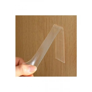 Çift Taraflı Nano Bant - Süper Güçlü Şeffaf Bant, 2 cm x 3 Metre