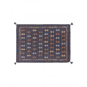 Çift Taraflı Pamuk ve Polyester Halı 120x180
