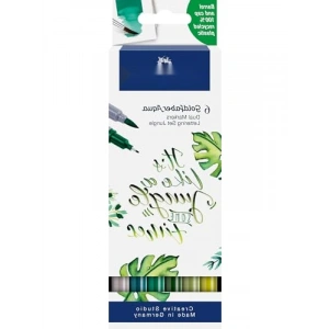 Çift Uçlu Markör Seti, Kaligrafi ve Detay Çizimler İçin, 6lı Renkli Set