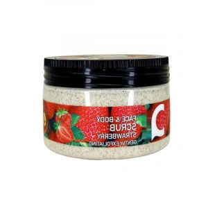 Çilekli Yüz ve Vücut Peeling Scrub - 300 ml