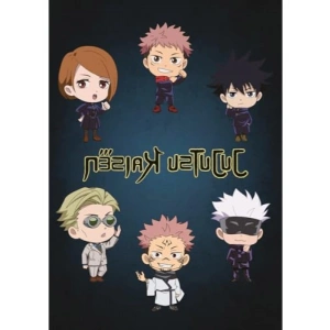 Çizgisiz A5 Not Defteri - Jujutsu Kaisen Temalı