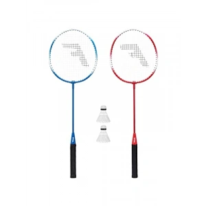 Çocuk ve Yetişkinler için 2 Kişilik Badminton Raket Seti ve Top Takımı