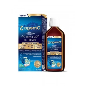 Çocuklar İçin Portakal Aromalı Omega-3 Balık Yağı Şurubu 150 ml