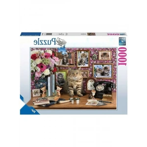 Cute Kitty Puzzle, 1000 Parça