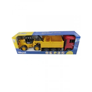 Damperli Kamyon ve Kepçe Modeli (1:16 Ölçek)