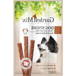Dana Etli Köpek Stick Ödül 3lü Paket, Besleyici ve Lezzetli