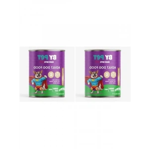 Dana Etli Yetişkin Yaş Köpek Maması 400 Gr Konserve 2li Paket