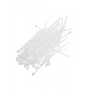 Dayanıklı Beyaz Kablo Bağları 100 x 2.5 mm (50 Adet)