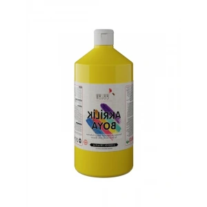 Dayanıklı Sarı Akrilik Boya 1000 gr