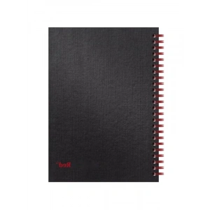 Dayanıklı Sert Kapaklı Spiral Notebook, 70 Çift Taraflı Sayfa