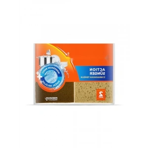 Doğal Selülozlu Bulaşık Süngeri - 2li Paket