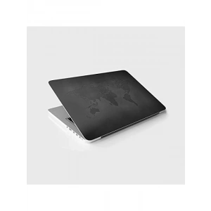 Dünya Haritası Desenli Laptop Sticker